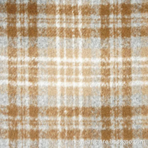 100%polyester tweeds 400 g damskjorta